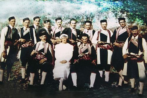 Stara paštrovska svadba Danica Gregović i Jovo Jovanović, Tudorovići, 1938.